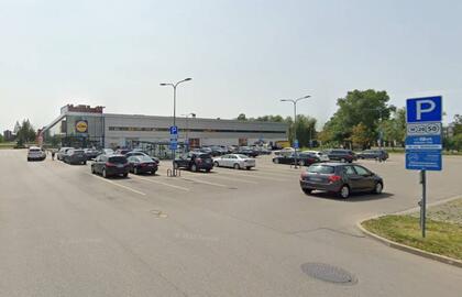 Lidl, automobilių stovėjimo aikštelė