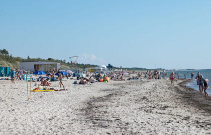 Giruliai, paplūdimys