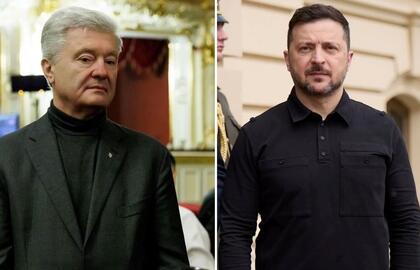 Zelenskis ir Porošenko bendravo pakeltu tonu