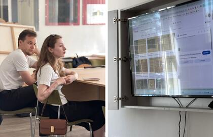 Vilniaus dailės akademijos Klaipėdos fakulteto studentai