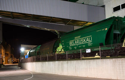 Birių krovinių terminalas, belaruskalij