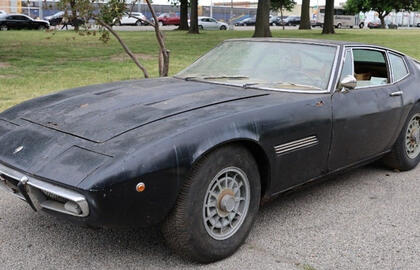 1969 metų „Maserati Ghibli“ rastas apleistas garaže