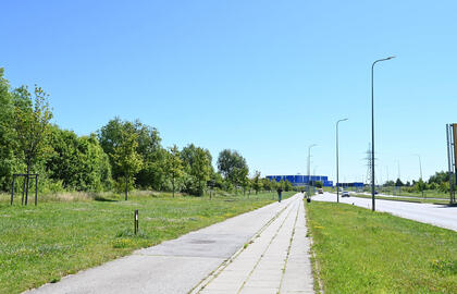 Šiaurės prospektas, žemės sklypas