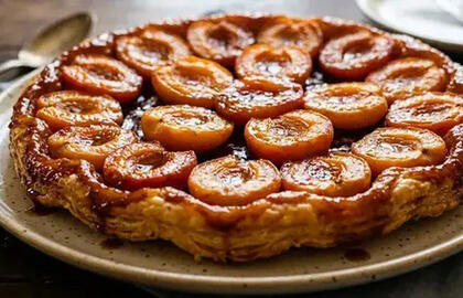 Abrikosų Tarte Tatin