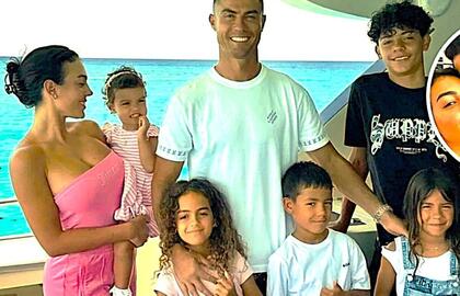 Cristiano Ronaldo, Georgina Rodriguez ir šeima