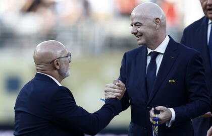 FIFA prezidentas Gianni Infantino