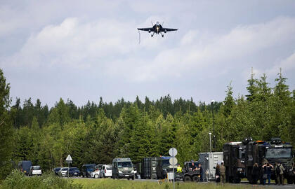 Suomijos oro pajėgų daugiafunkcis naikintuvas „F/A-18