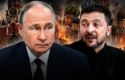 Vladimiras Putinas< Volodymyras Zelenskis