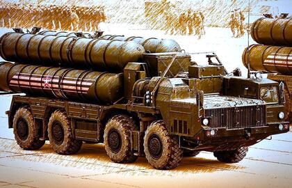 Raketos RM-48U paleidimas iš S-400