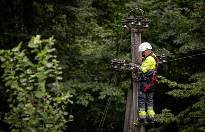 ESO atkūrė elektros energijos tiekimą