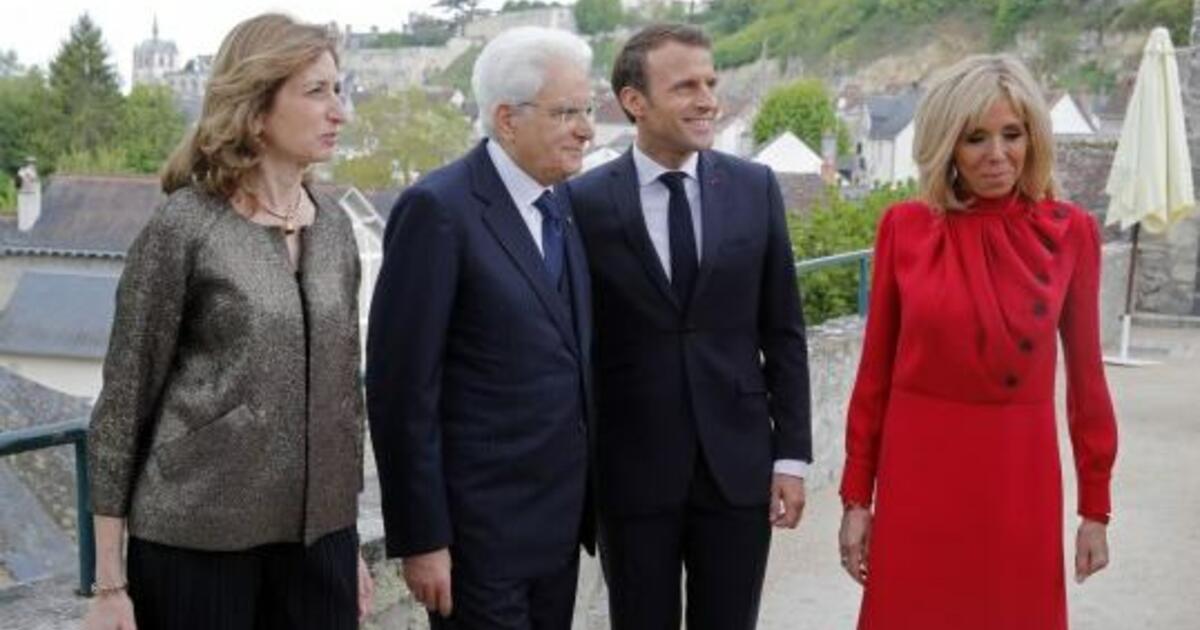 I presidenti francese e italiano mostrano amicizia