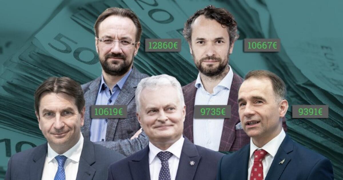 Top 20 didžiausių atlyginimų viešajame sektoriuje šiemet: atsirado ir naujų vardų - Vimarsana News
