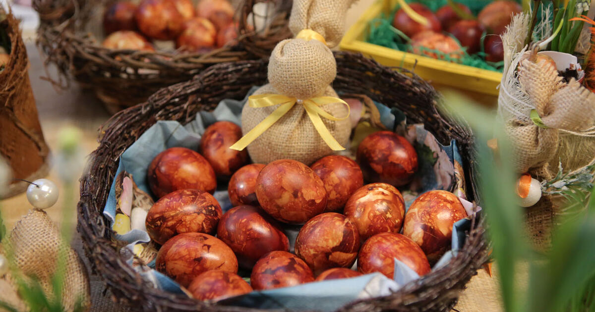 Tyrimas: 88 proc. gyventojų kiaušinius ketina dažyti tradiciniais būdais