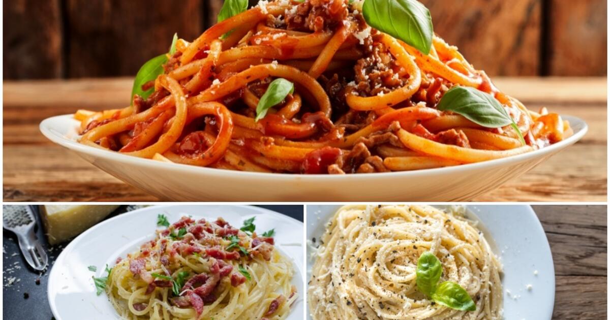 Le 3 migliori ricette di pasta italiana