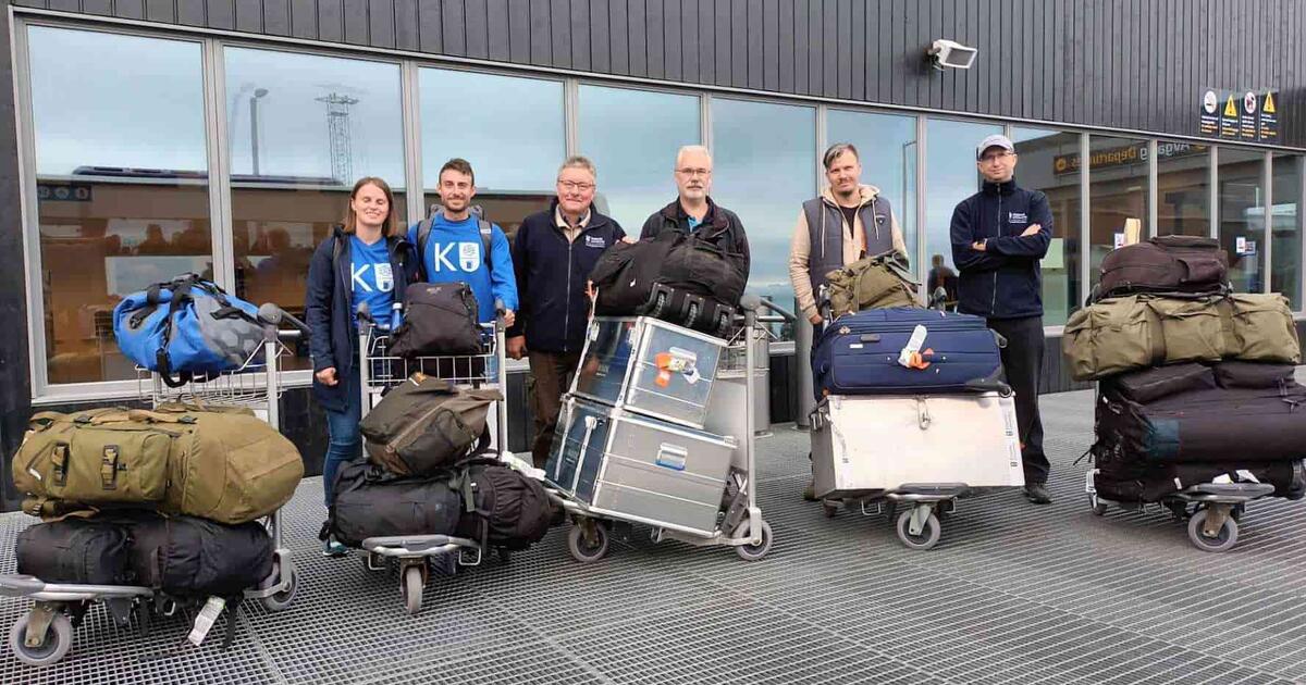 En gruppe KU-forskere dro til Arktis for å fortsette å forske på Eidembukta-lagunen
