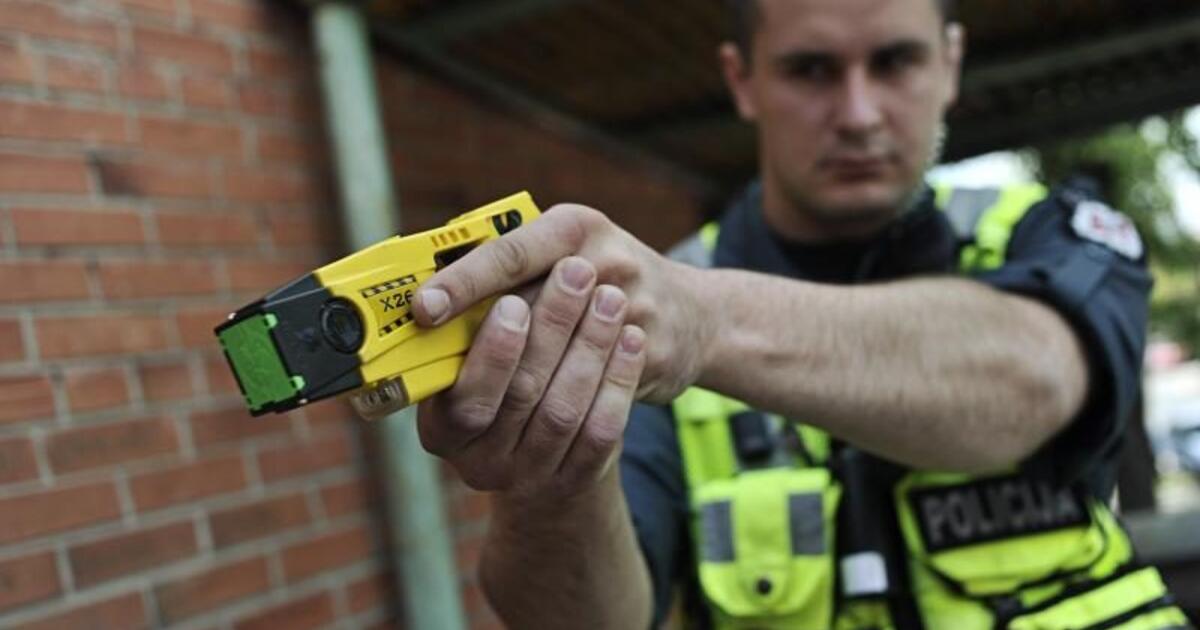 Per sulaikymą Klaipėdoje policija naudojo elektrošoką