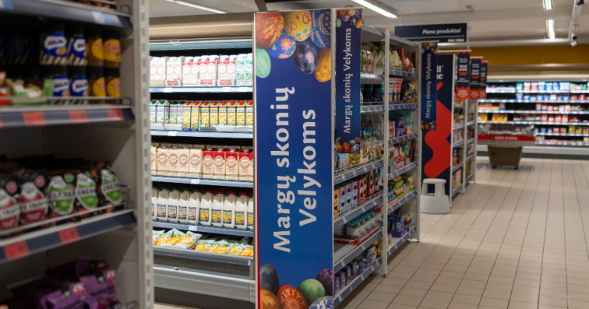 Kaip dirbs prekybos tinklai per Šv. Velykas: vienas tinklas išsiskiria