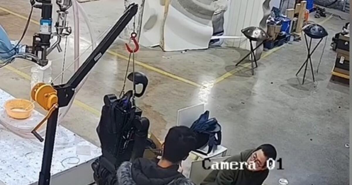 Scena iš filmo „Terminatorius“: Kinijoje robotas išprotėjo per ...