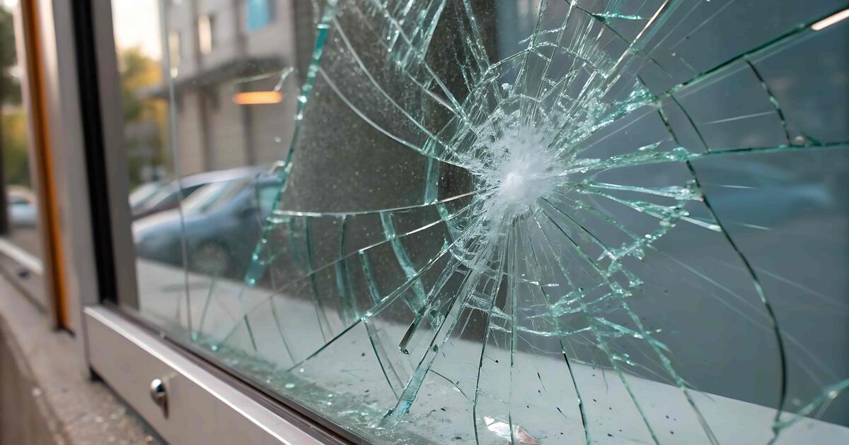 Kaune šauta į buto langą