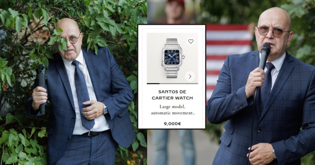 Mįslė dėl Artūro Orlausko laikrodžio: jo ranką puošia keturženklę sumą kainuojantis aksesuaras?