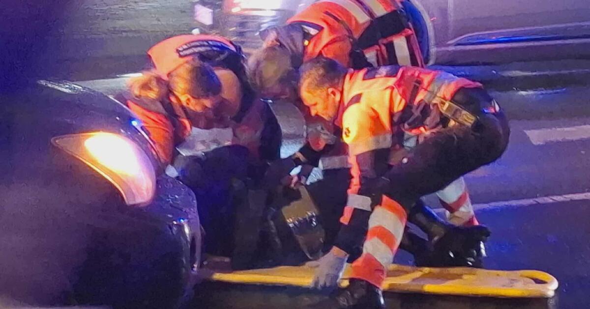 Stabdžiai sucypė po teismo langais: pėsčioji į kitą gatvės pusę neperėjo (video)