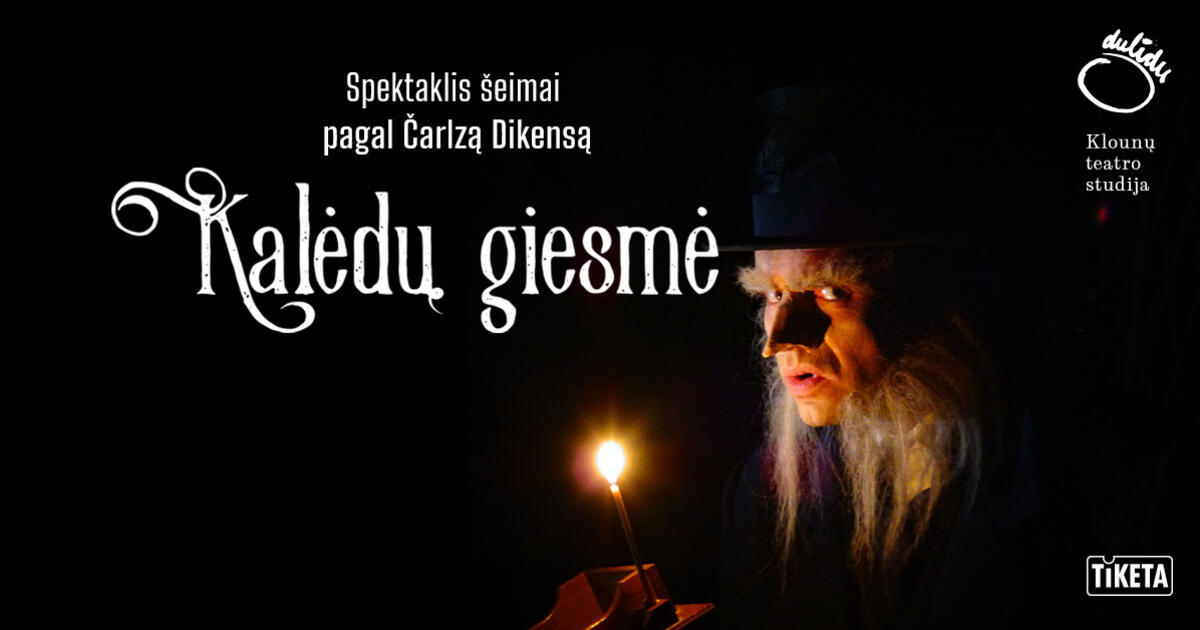 Spektaklis šeimai „Kalėdų giesmė“