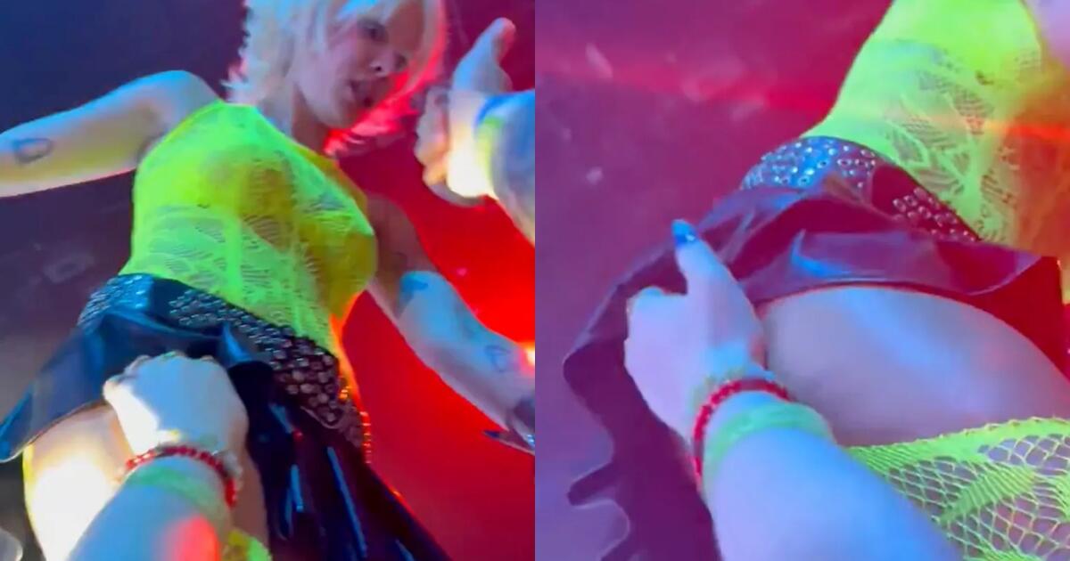 Gerbėja lindo po sijonu: garsi atlikėja koncerto metu patyrė seksualinį priekabiavimą