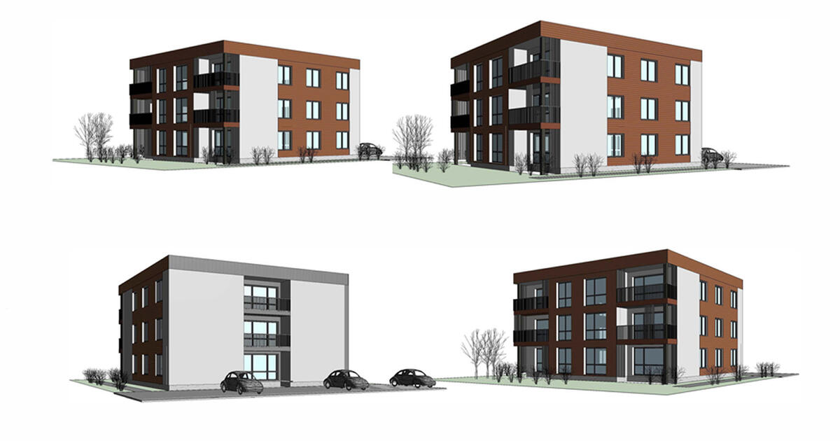 Klaipėdoje planuoja statyti naują daugiabutį