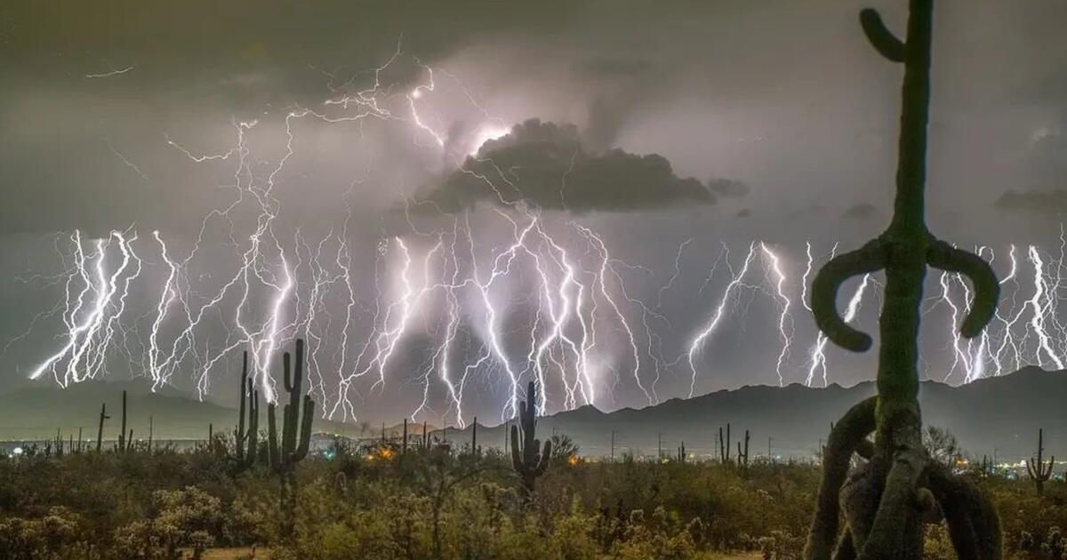 Užfiksuotas didžiausio žaibavimo rekordas