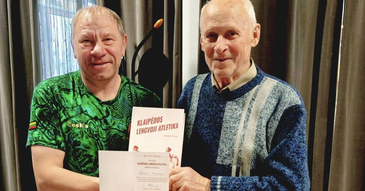 Klaipėdietis parašė knygą apie sporto karalienę