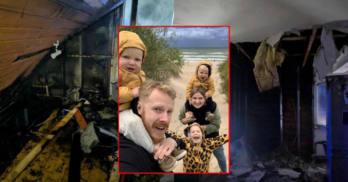 Jaunos šeimos pagalbos šauksmas: gaisras pasiglemžė namus