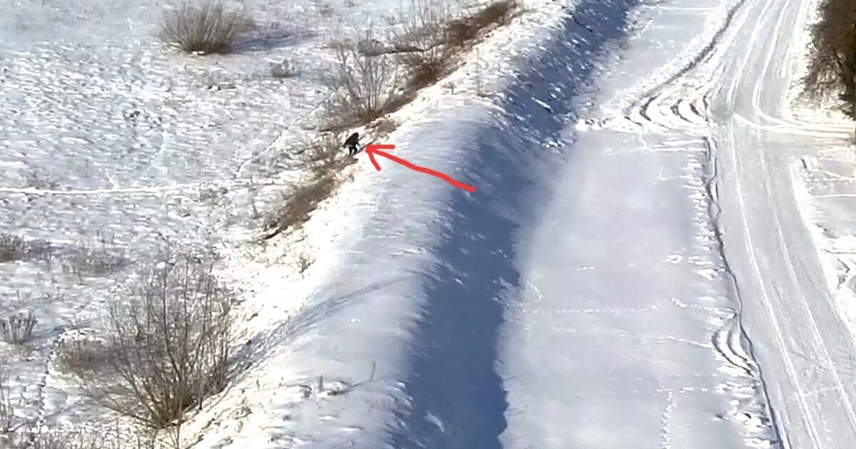 Trigubą pilietybę turintis pensininkas panūdo aplankyti Lietuvą: į svečius patraukė tiesiai per užšalusį Nemuną