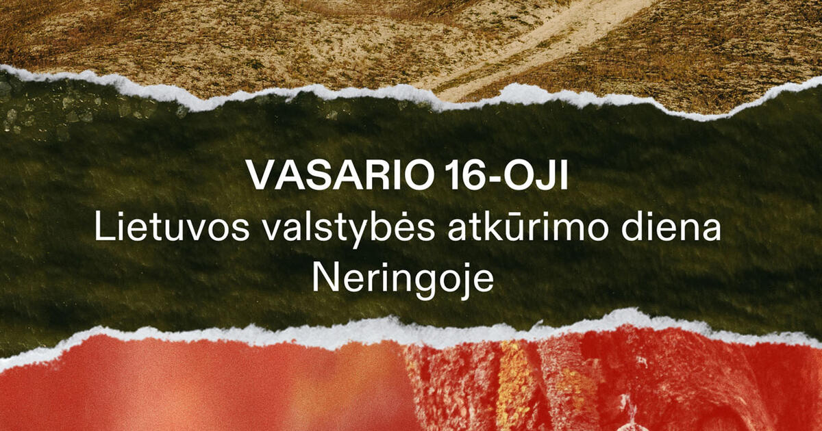 Lietuvos valstybės atkūrimo dienai skirti renginiai Neringoje