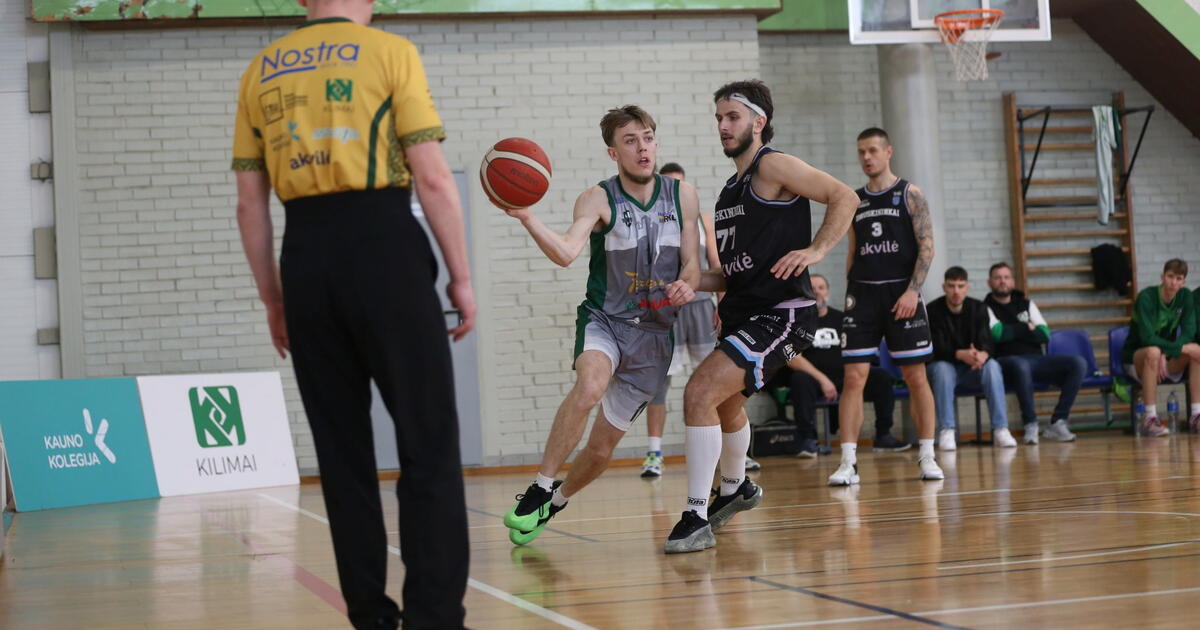 Vienas taiklus baudos metimas ištempė „Akvilę“ į pergalę Tauragėje