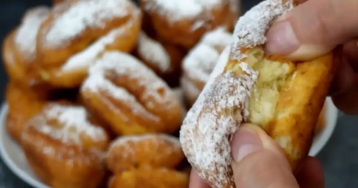 Bandelės prie arbatos su varške ir kefyru — užmaišiau tešlą iš to, kas buvo šaldytuve, ir dabar kepu kiekvieną savaitgalį