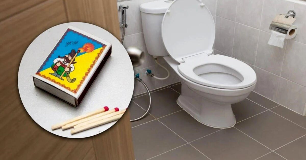 Kodėl verta laikyti degtukų dėžutę už unitazo: paprastas triukas tualeto kvapui panaikinti