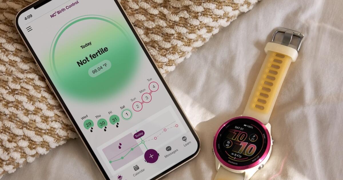 „Garmin“ laikrodžiuose nuo šiol galima naudotis nehormoninės kontracepcijos programėle „Natural Cycles“