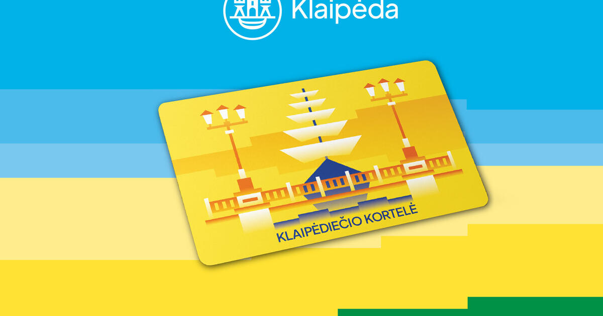 Priminimas atsiimti Klaipėdiečio kortelę