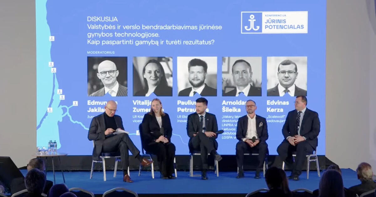 Klaipėdos jūrinė inžinerinė pramonė ieško vietos startuolių pasaulyje