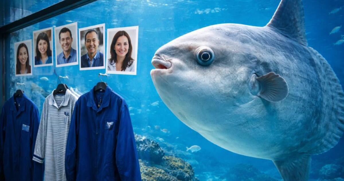 Osakos akvariumo mįslė: žuvis-mėnulis pradėjo „badauti“ be lankytojų. Išgelbėjo vienas netikėtas triukas