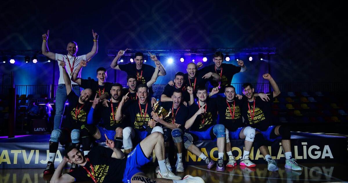 Gargždų „Amber Volley“ tinklininkai – Latvijos–Lietuvos lygos čempionai