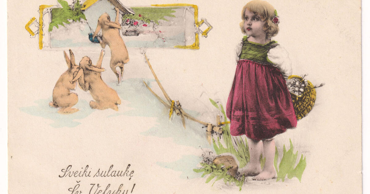 Velykiniai sveikinimai iš praeities