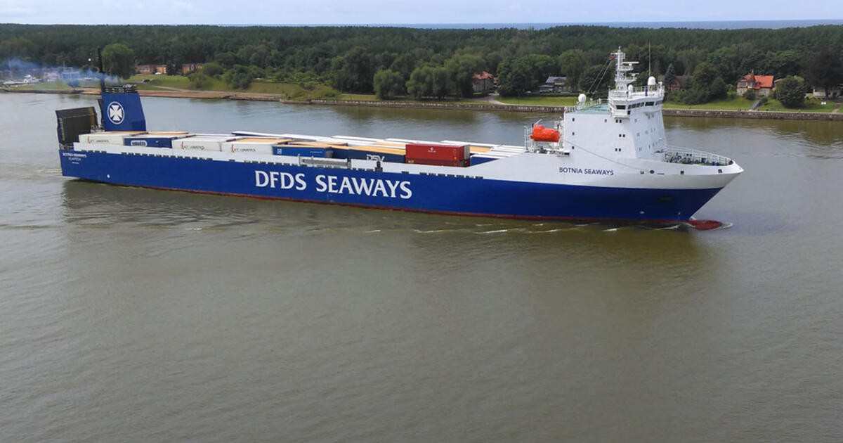Parduotas keltas didino „DFDS Seaways“ pelną
