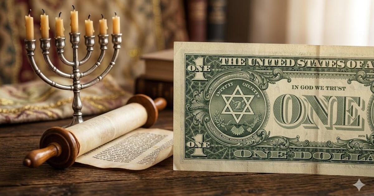Kodėl ant dolerio banknotų puikuojasi Dovydo žvaigždė: paslaptinga padėka finansininkui, išgelbėjusiam Amerikos revoliuciją