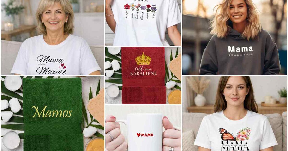 Dovana, kurią Mama saugos ne vienerius metus: TOP 7 idėjos artėjančiai Mamos dienai