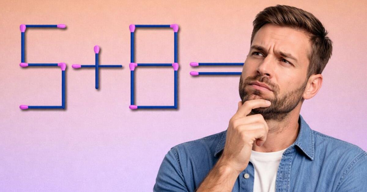 Kokį degtuką ir kur reikia perkelti, kad lygybė taptų teisinga: paprastas IQ testas