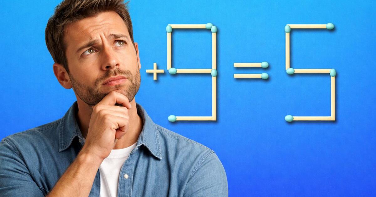 Iššūkis logikai: perkelkite vieną degtuką, kad ištaisytumėte klaidingą lygtį