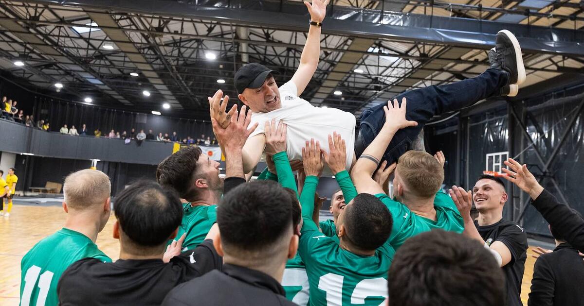 „Kauno Žalgirio“ salės futbolo ekipa apgynė šalies čempionės vardą