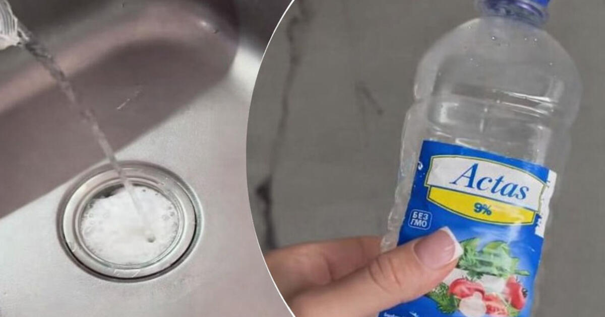 Kodėl verta pilti actą į kriauklę: šis triukas pašalina erzinančią problemą