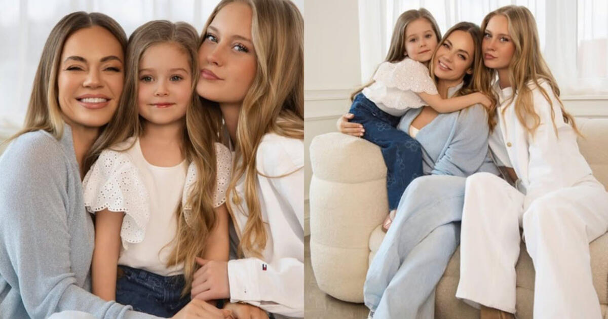 Ingrida Martinkėnaitė parodė ūgtelėjusias lyg du vandens lašai į ją panašias dukras: tam – svarbi proga